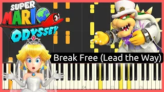 Break Free (Lead the Way) | Super Mario Odyssey | Piano Cover (+ Sheet Music)