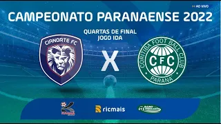 Cianorte x Coritiba | AO VIVO | Quartas de Final - Campeonato Paranaense 2022 | RIC MAIS