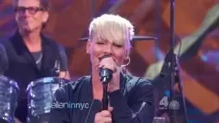 Pink performs "Today's The Day" on Ellen (Sept 10th 2015)