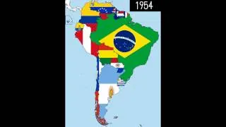 South America: Timeline of National Flags - Part 1