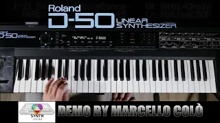 Roland D-50 Synth Legend - demo by Marcello Colò