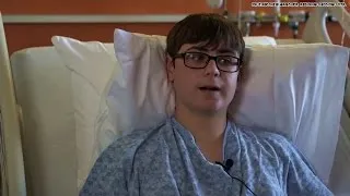 Shark attack victim speaks