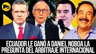 Dr. Augusto Tandazo (Ecuador le ganó la pregunta del ARBITRAJE INTERNACIONAL a Daniel Noboa)