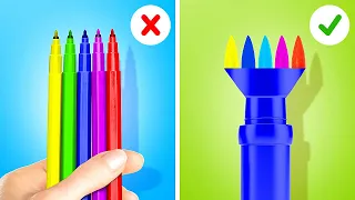 25 Easy Art Techniques That Your Kid Can Repeat! Painting Hacks To Reveal Your Talent