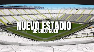 ESTE es EL ESTADIO NUEVO de COLO COLO 2024 😱