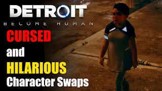 Detroit: Become Human | Character Swapping Mod Compilation | Cursed and Hilarious