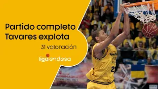 PARTIDO COMPLETO: la explosión de Walter Tavares, 31 de valoración