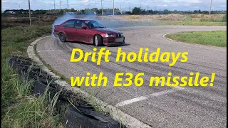 Drift holidays with BMW E36 328i (4K) - proper fun