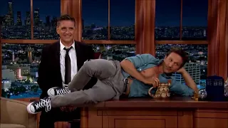 Late Late Show with Craig Ferguson 8/7/2014 Breckin Meyer, Morena Baccarin