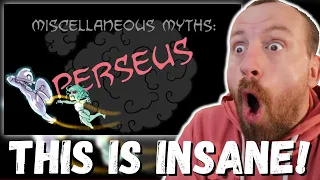 WATCHING Overly Sarcastic Productions for the FIRST TIME! (Miscellaneous Myths: Perseus REACTION!)