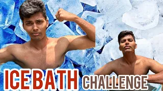 ICE BATH CHALLENGE 😂 WITH MY BROTHER | Full Fun #comedy #challenge #funny #thallukolli