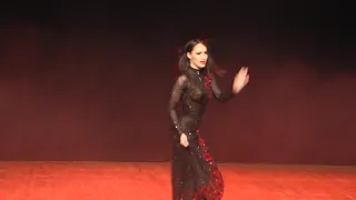 ABDA DANCERS-Melisa S.K- Salsa Flamenco Solo Performans-For CEM DEMİR - Tu Ven Ami