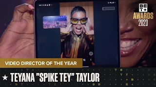 Congrats To Teyana Taylor On Taking Home The Award For Best Director Of The Year! | BET Awards '23