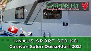 Knaus Sport 500 KD - Caravan Salon 2021 Düsseldorf