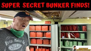 Super Secret Estate Sale Mystery Bunker Finds!