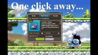 Maplestory: How to Starforce your GEAR EFFICIENTLY