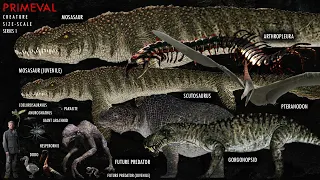 Primeval Complete Creature Size Scales