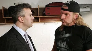 Shane McMahon gives Triple H some advice! 06/05/2006