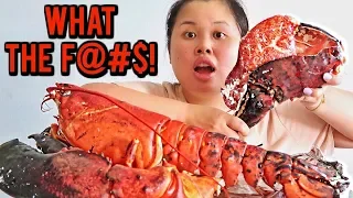 GIANT 15 POUND LOBSTER MUKBANG! 먹방 (EATING SHOW!)