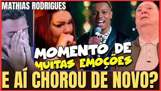 MATHIAS RODRIGUES  CANTA CANÇÃO DE ADHEMAR DE CAMPOS NO SHADOW BRASIL GOSPEL DO RAUL GIL - REACTION