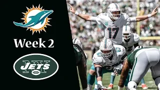 Dolphins vs Jets 2018 NFL Week 2 Highlights