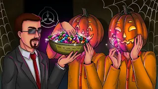 The Candy Dealer Of SCP Secret Laboratory  ( SCP Secret Lab Halloween Update Fun! )