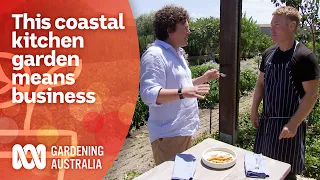 Chef creates his ultimate coastal kitchen garden | Urban Farming | Gardening Australia