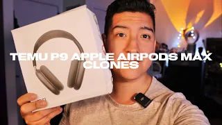 TEMU P9 Apple AirPods Max Clones