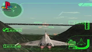 Ace Combat 3: Electrosphere (PS1 Gameplay)