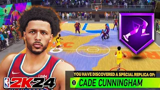 This CADE CUNNINGHAM Build is the BEST All-Around Guard in NBA 2K24