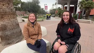 Good Samaritan reunited with UNLV student she helped push during campus shooting