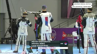 Final Air Rifle Team Men – WCh Rifle/Pistol 2022, Cairo, Egypt (16.10)