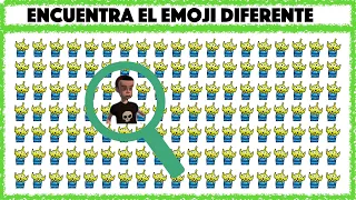 Encuentra el EMOJI diferente nivel DIFICIL 🧠 y AGILIZA tu MENTE jugando 🕹.