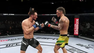 Charles Oliveira vs Michael Chandler - UFC 262 Lightweight Championship Full Match - UFC 4