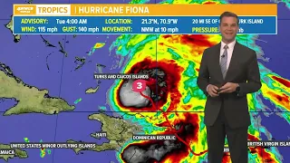 Tuesday 4 AM Tropical Update: Fiona a major hurricane, watching system in Caribbean