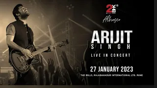 Tum hi ho Full HD video & grand entry of Arijit singh live at Pune