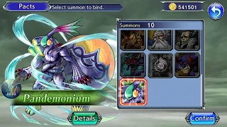 [DFFOO] Enchancement: Summons - Bind Pandemonium (Chp 10)