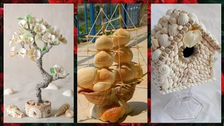 10 #Seashell showpiece idea | Home decorating ideas with Seashell || Seashell Crafts