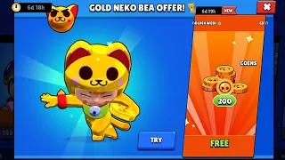 I'm too rich beach coz I Get Gold Neko Bea For 1 Gems 🥴