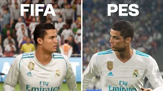Cristiano Ronaldo FIFA vs PES | 2005 to 2022
