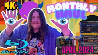 Monthly Haul Pick ups 4K/Blu-Ray April 2024