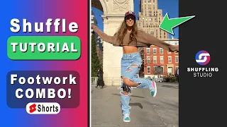 Elena Cruz Shuffle Dance Tutorial Combo 🔥 How to Shuffle Tutorial on Friendships Pascal Letoublon