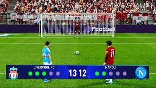 PES 2020 | Liverpool vs Napoli | UEFA Champions League | Penalty Shootout | Gameplay PC