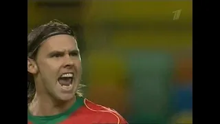 Португалия - Россия 7:1 13.10.2004. Отборочный матч ЧМ-2006 [полный матч]