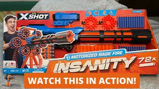 Watch Me Demo This X-Shot Motorized Rage Fire!