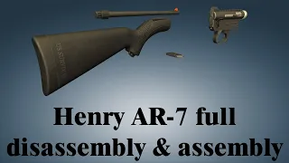 Henry AR-7: full disassembly & assembly