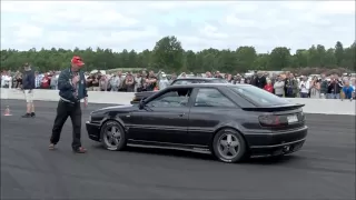 Forsberg 1000hk+ Audi S2 @ Power No Bullshit Raceday