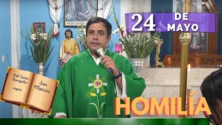 EVANGELIO DE HOY viernes 24 de mayo del 2024 - Padre Arturo Cornejo