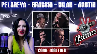 PELAGEYA - ALEKSANDR GRADSKI - DIMA BILAN - LEONID AGUTIN - Come Together | REACCION & ANALISIS