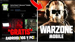 Como INSTALAR Y JUGAR CALL OF DUTY WARZONE MOBILE GRATIS en IPHONE Y ANDROID *2022* TUTORIAL  😱 🔥